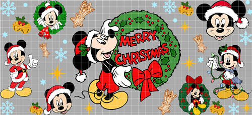 16oz Christmas-S 1308